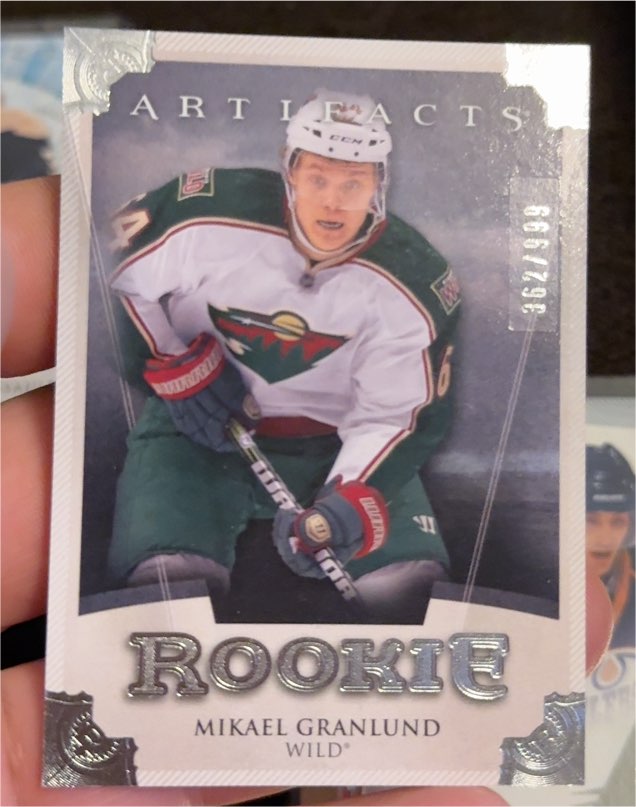 2013-14 Upper Deck Artifacts #179 Mikael Granlund Rookie — front