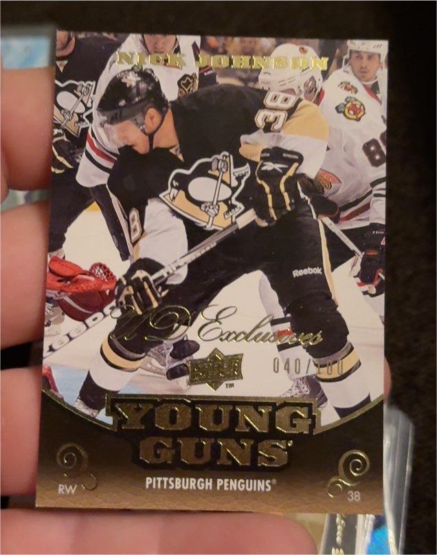 2010-11 Upper Deck #242 Nick Johnson Young Guns — front
