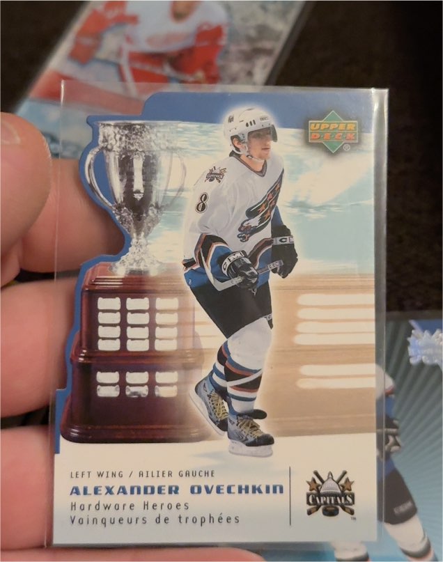 2006-07 Upper Deck McDonald's Hardware Heroes #HH2 Alexander Ovechkin — front