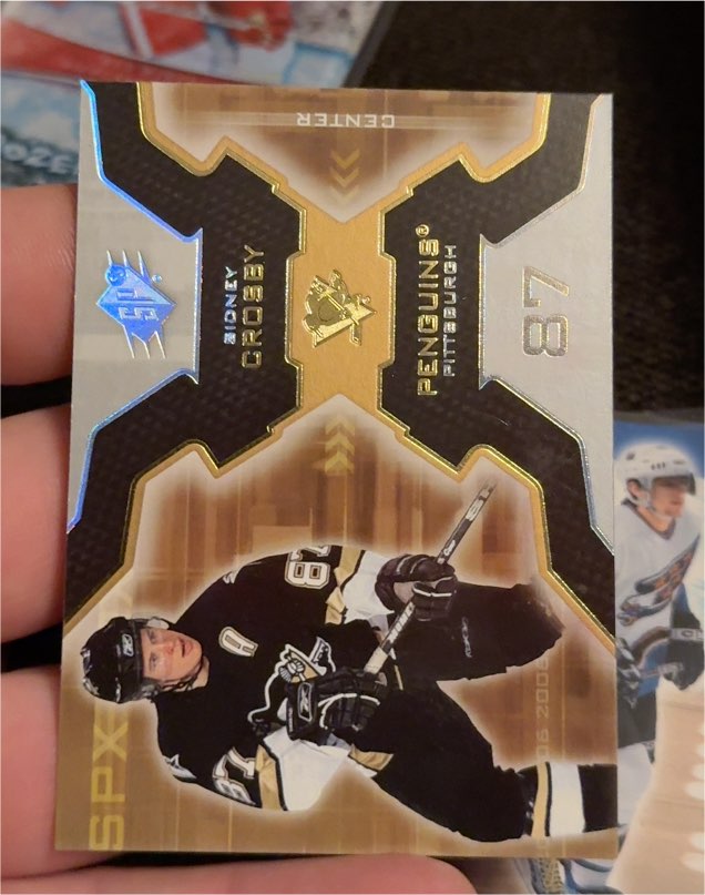 2006-07 Upper Deck SPx #81 Sidney Crosby — front