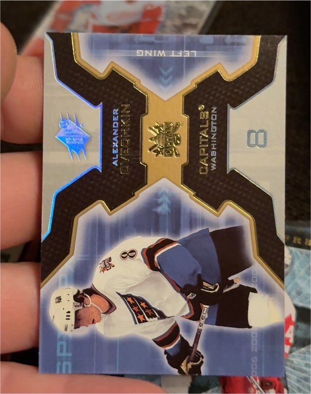 2006-07 Upper Deck SPx #8 Alexander Ovechkin — front