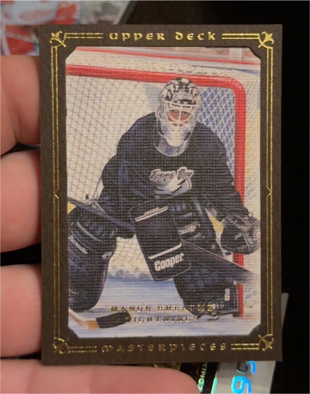 2008-09 Upper Deck Masterpieces #65 Manon Rheaume — front