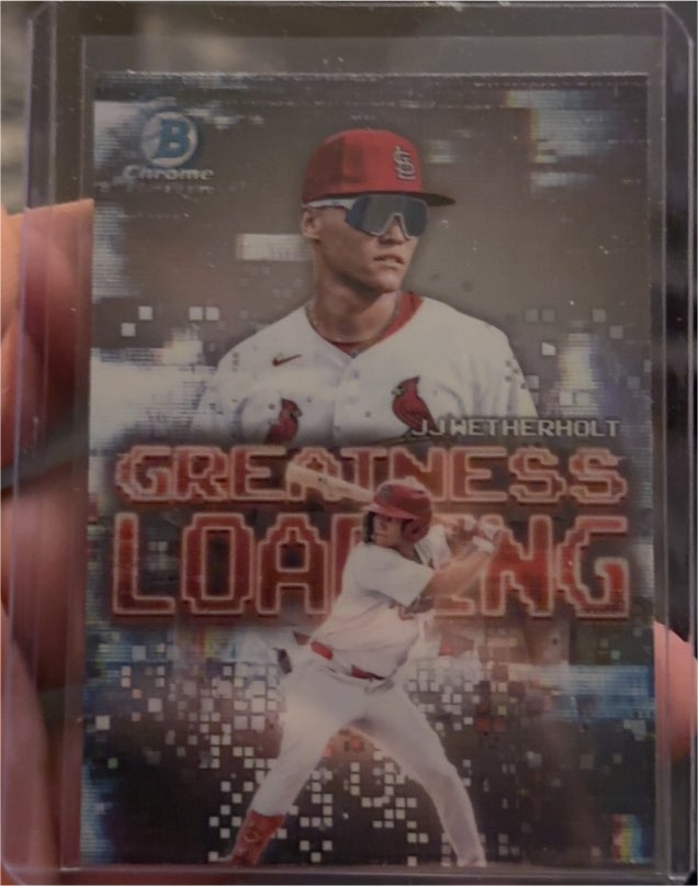2025 Bowman Chrome #GL-17 JJ Wetherholt — front