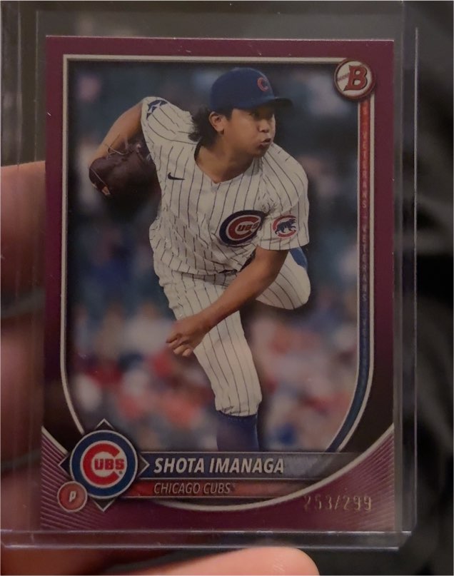 2025 Bowman #51 Shota Imanaga — front
