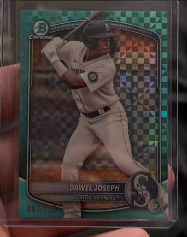 2025 Bowman Chrome #BCP-8 Dawel Joseph — front