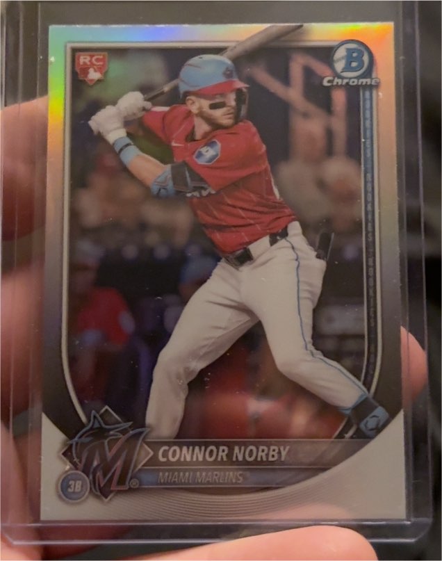 2025 Bowman Chrome #46 Connor Norby — front