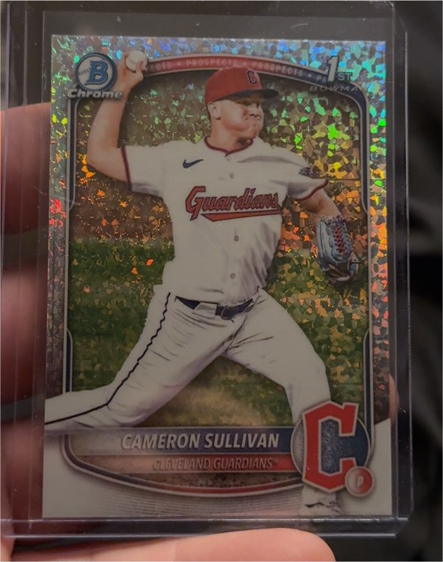 2025 Bowman Chrome #BCP-97 Cameron Sullivan — front