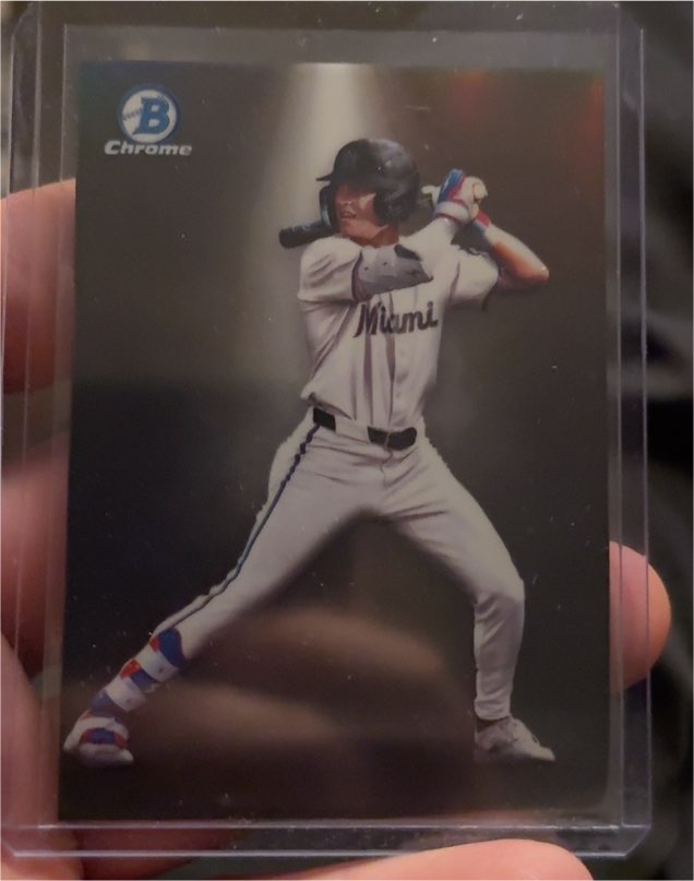 2022 Bowman Chrome Khalil Watson 1st Prospect Rookie #BCP-3 — front