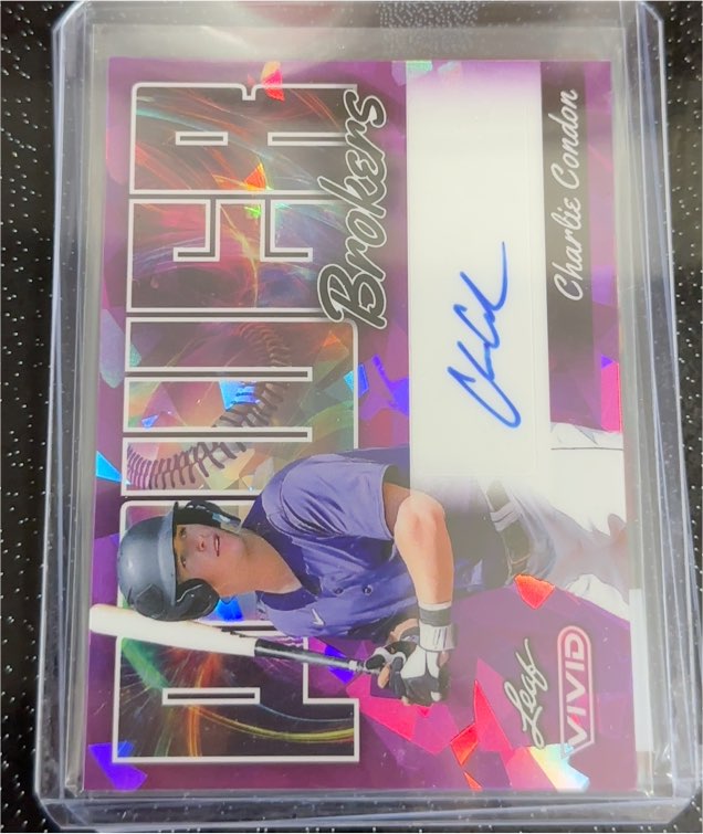 2024 Leaf Vivid Power Brokers #PB-CC1 Charlie Condon — front