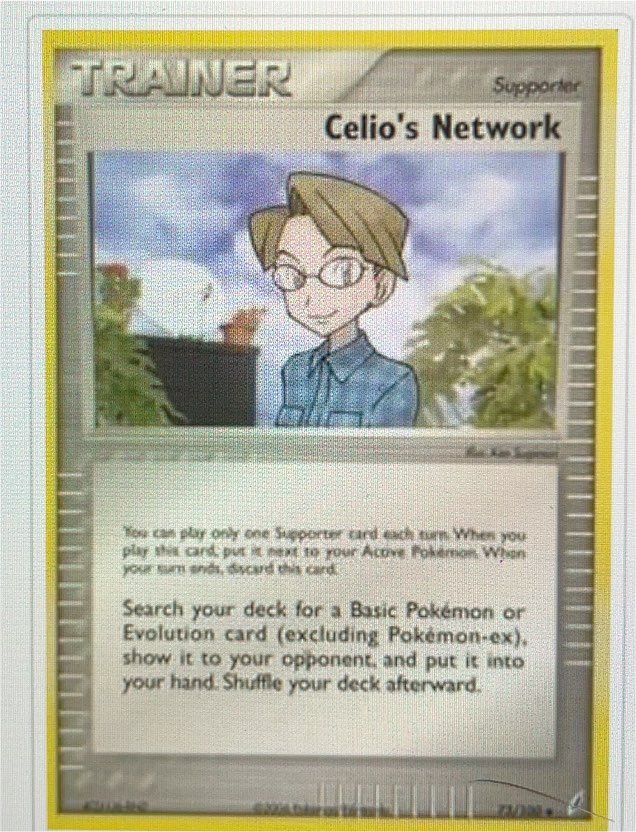 2004 Pokémon EX FireRed & LeafGreen #88 Celio's Network — front