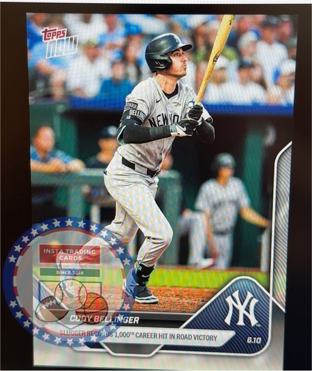 2025 Topps NOW #286 Cody Bellinger — front
