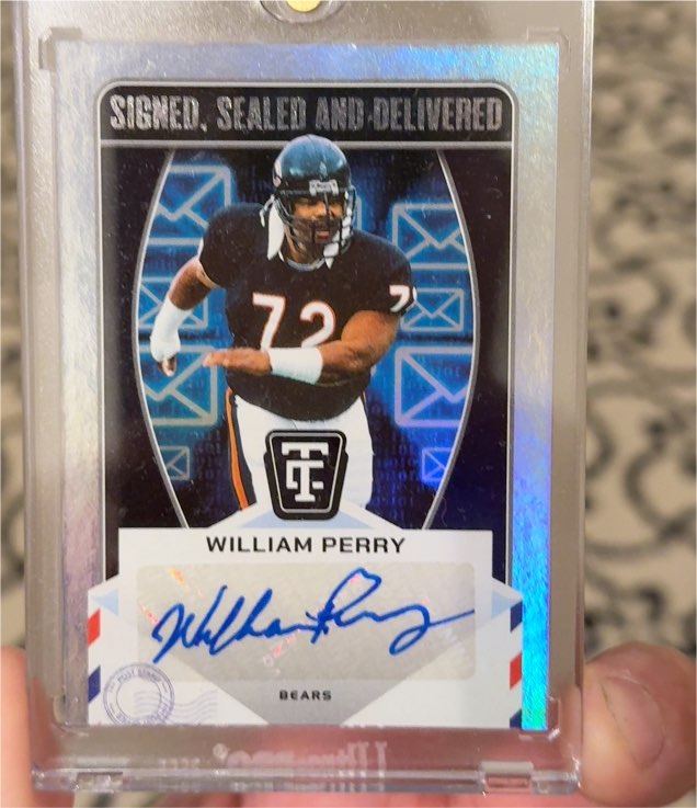 2024 Panini Totally Certified Signed Sealed and Delivered #SSD-WPY William Perry — front