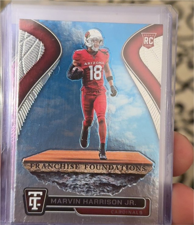 2024 Panini Totally Certified #17 Marvin Harrison Jr. Franchise Foundations — front