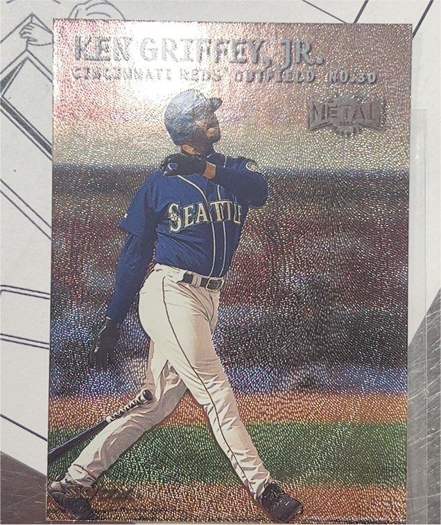 2000 Skybox Metal #76 Ken Griffey Jr. — front