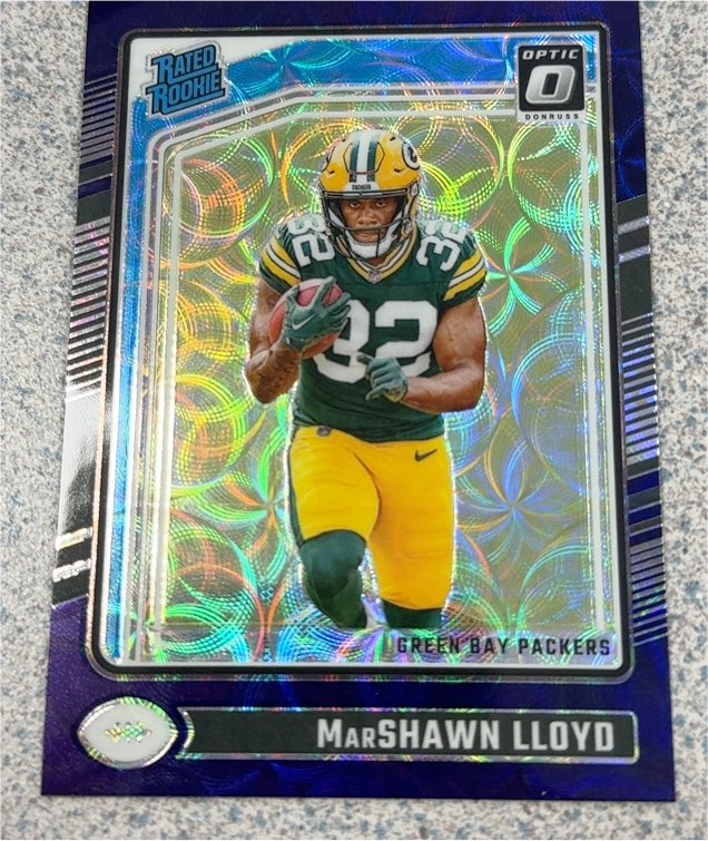 2024 Panini Donruss Optic #275 Marshawn Lloyd — front