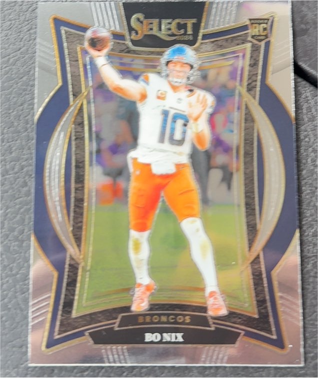 2024 Panini Select #30 Bo Nix — front