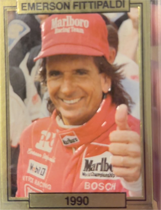 1991 All World #43 Emerson Fittipaldi — front