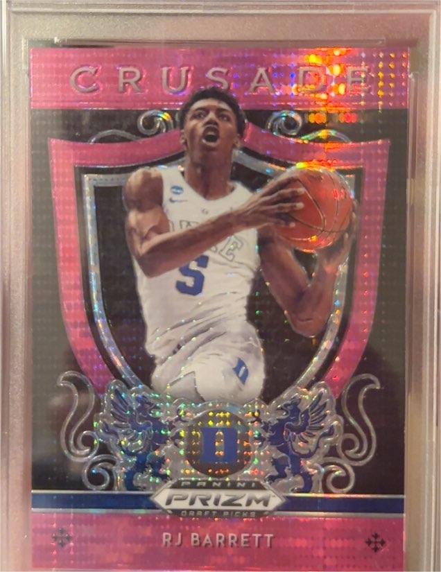 2019 Panini Prizm Draft Picks #72 RJ Barrett — front