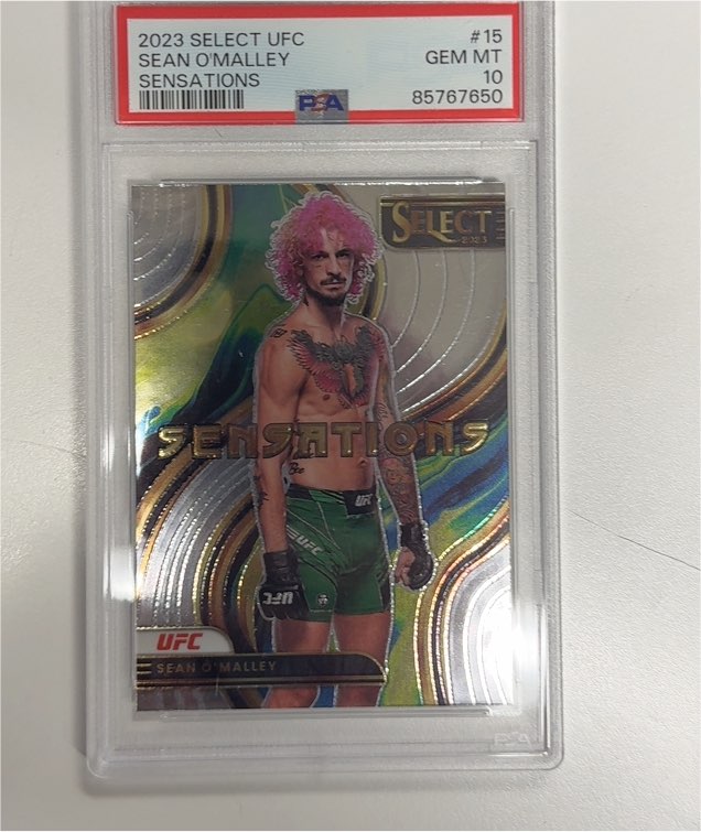 2023 Panini Select UFC #15 Sean O'Malley Sensations — front