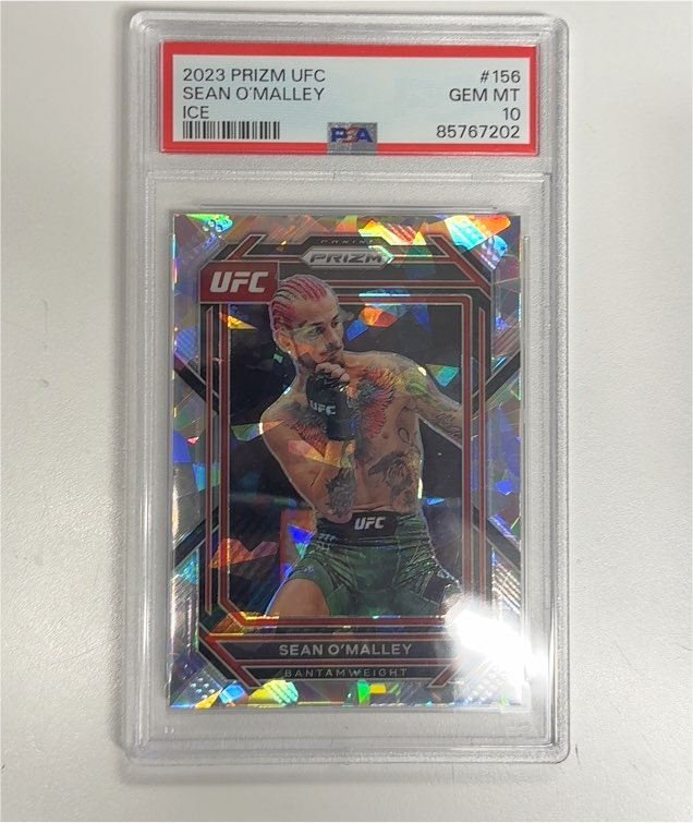 2023 Panini Prizm UFC #156 Sean O'Malley Ice — front