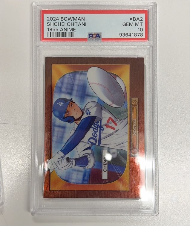 2024 Bowman #BA2 Shohei Ohtani 1955 Anime — front