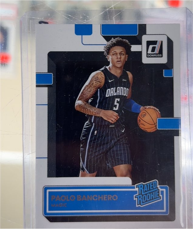 2022-23 Panini Donruss #201 Paolo Banchero Rated Rookie — front