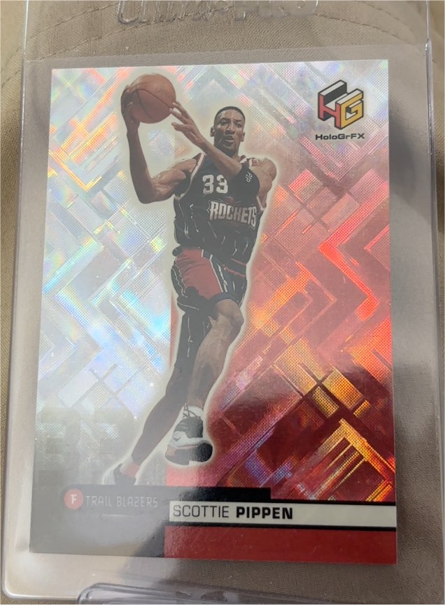 1999-00 Upper Deck HoloGrFX #20 Scottie Pippen — front