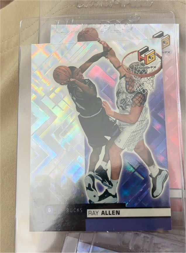1999-00 Upper Deck HoloGrFX #31 Ray Allen — front