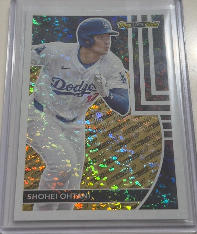 2024 Topps Update Series - Topps Black Gold #BG-1 Shohei Ohtani — front