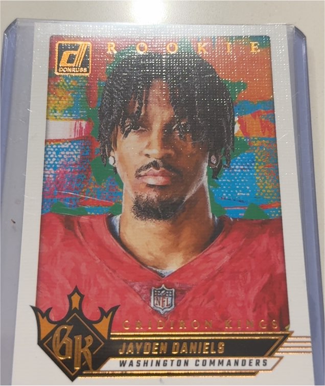 2024 Donruss Gridiron Kings #1 Jayden Daniels — front