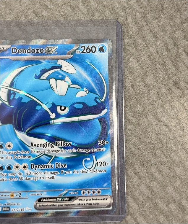 2023 Pokémon TCG Destined Rivals #211/182 Dondozo ex — front