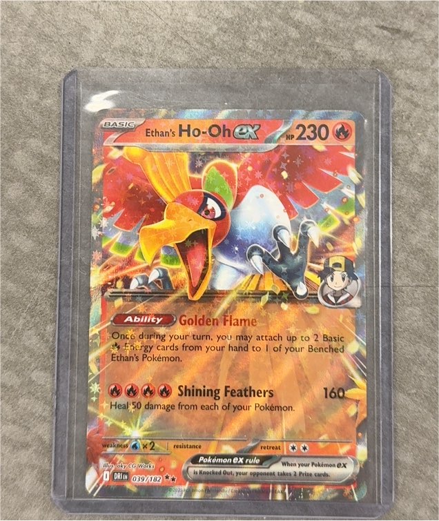 2022 Pokémon Scarlet & Violet SV10 #039 Ethan's Ho-Oh ex — front
