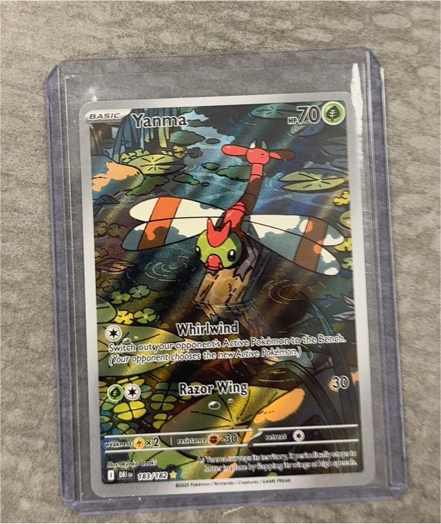 2025 Pokémon #183 Yanma — front