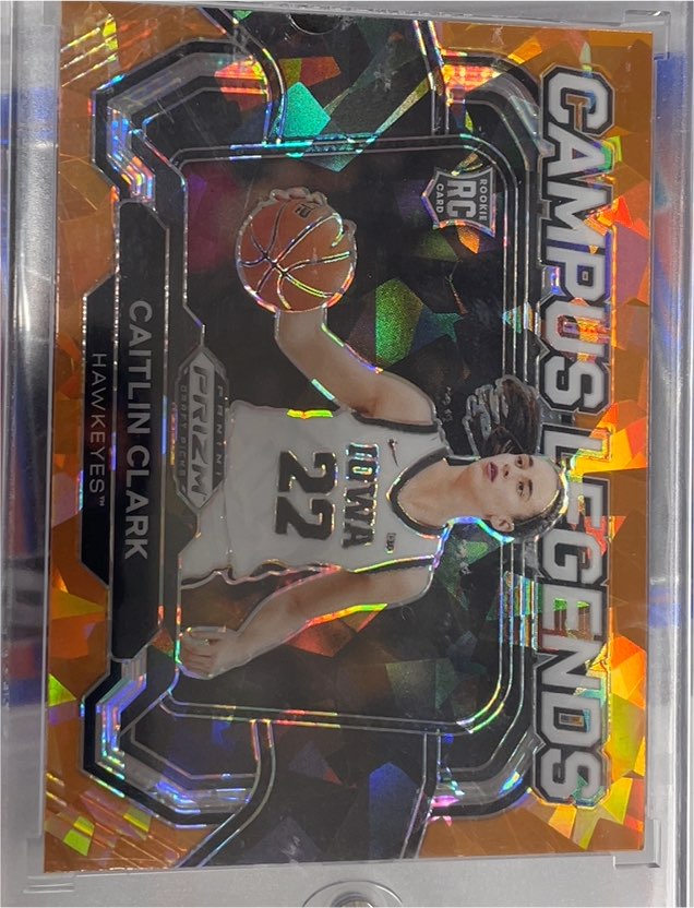 2024 Panini Prizm Draft Picks Campus Legends #5 Caitlin Clark — front