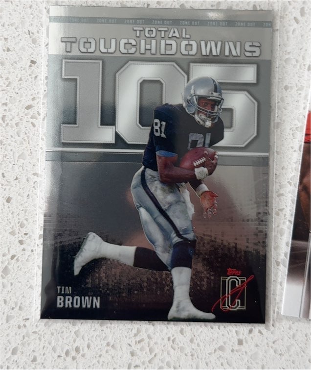 2024 Topps Signature Class #ZO-14 Tim Brown Zone Out — front
