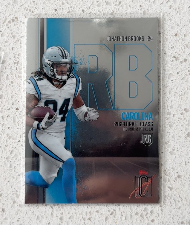 2024 Topps Signature Class #81 Jonathon Brooks — front