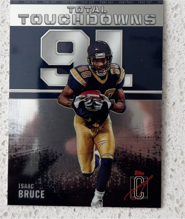 2024 Topps Signature Class Zone Out #ZO-20 Isaac Bruce — front