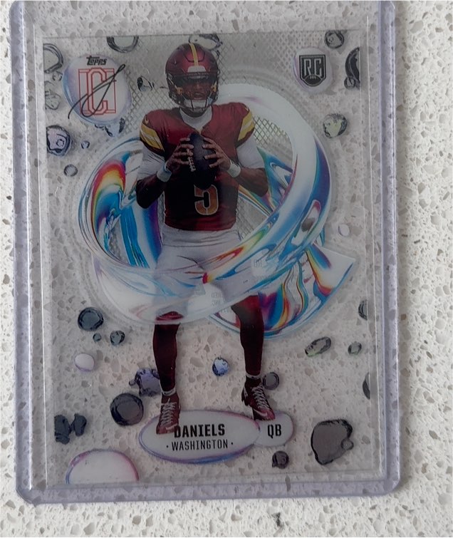 2024 Topps Signature Class #F-2 Jayden Daniels — front