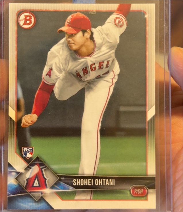 2018 Bowman #49 Shohei Ohtani — front