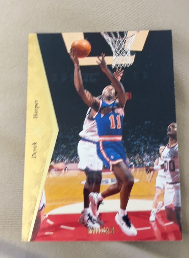 1994-95 SP Die-Cut #D119 Derek Harper — front