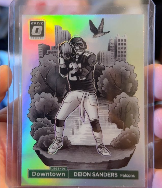 2024 Panini Donruss Optic Downtown Legends Deion Sanders — front