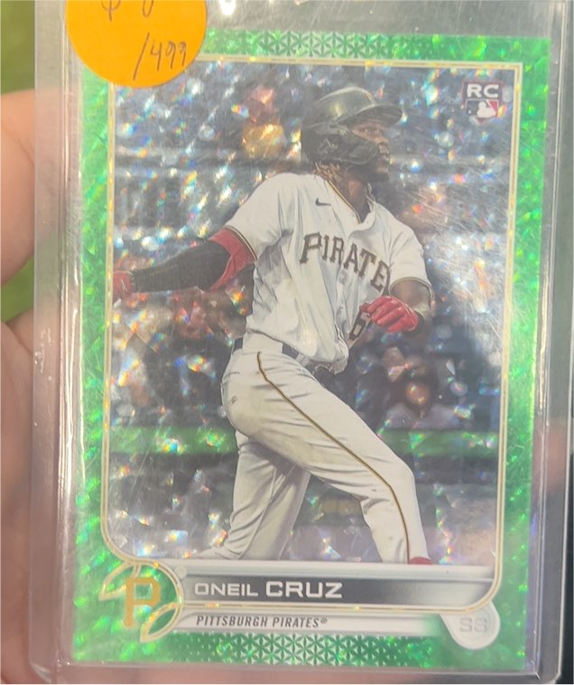 2022 Topps Chrome #128 Oneil Cruz — front