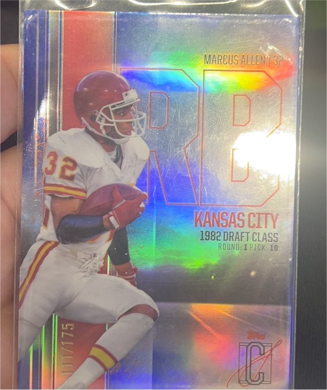 2024 Topps Signature Class #BCV-24 Marcus Allen — front
