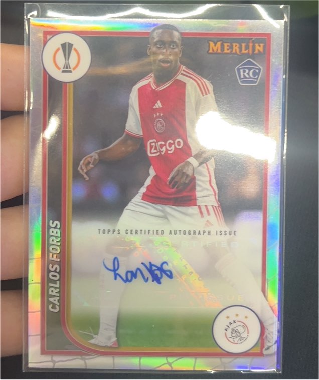 2023-24 Topps Merlin UEFA #AH-CF Carlos Forbs — front