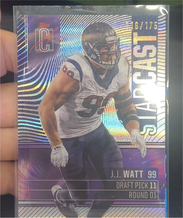 2024 Topps Signature Class #SC-14 J.J. Watt — front