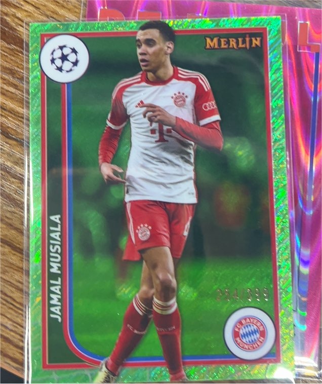 2023-24 Topps Merlin UEFA Club Competitions #41 Jamal Musiala — front