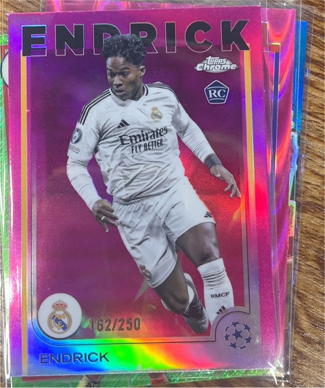 2024-25 Topps Chrome #100 Endrick — front
