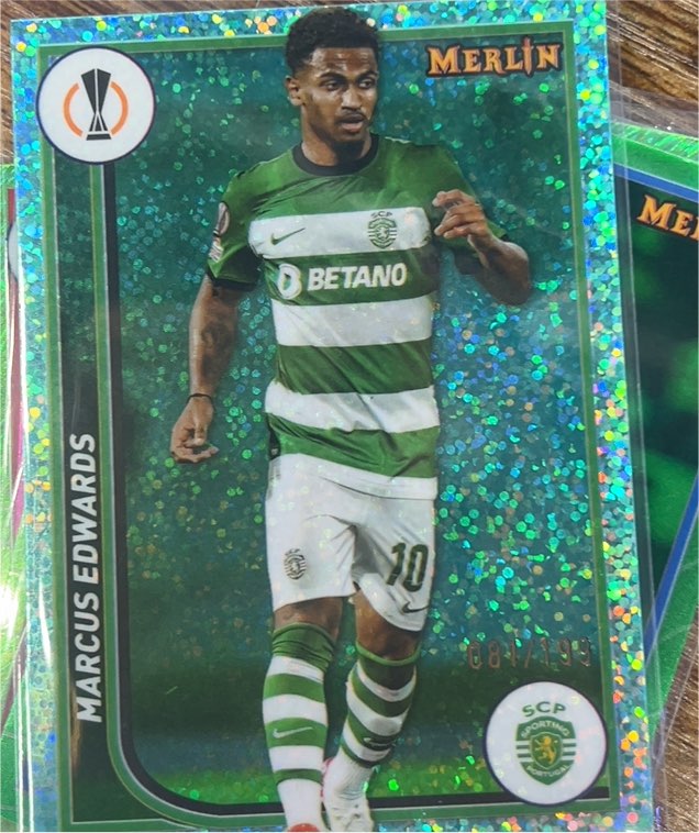 2023-24 Topps Merlin UEFA #116 Marcus Edwards — front