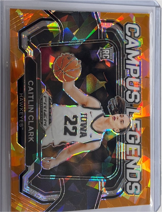 2024 Panini Prizm Draft Picks Campus Legends #5 Caitlin Clark — front