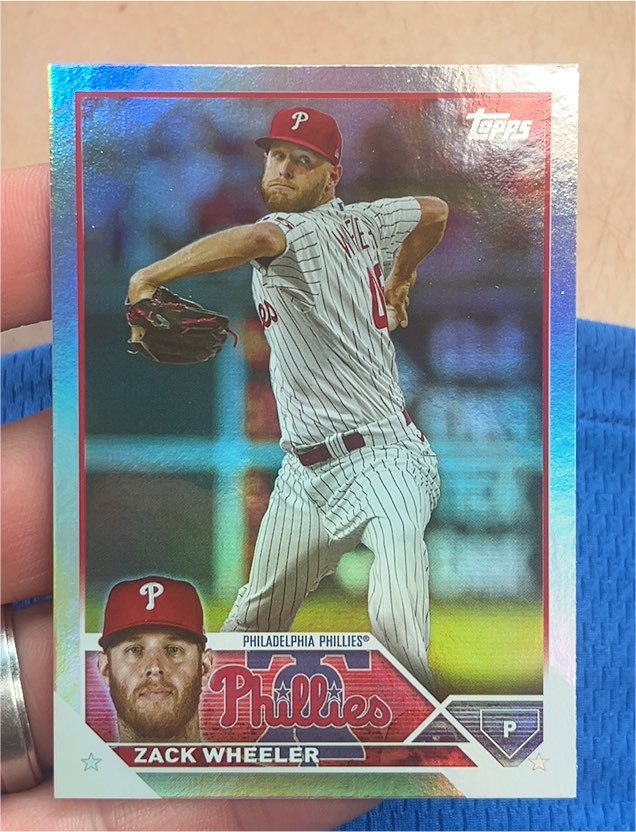 2023 Topps Series 2 #511 Zack Wheeler — front